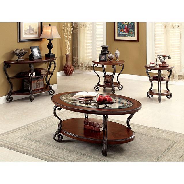 Furniture of America May CM4326E End Table IMAGE 1